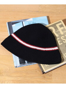 �ySALE�^30%OFF�z�N���V�F�҂� �o�P�b�g�n�b�g BEAMS HEART MEN �r�[���X �A�E�g���b�g �X�q �n�b�g �u���b�N �l�C�r�[�yRBA_E�z[Rakuten Fashion]