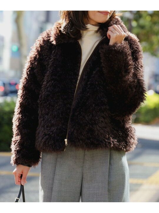 楽天市場】【SALE／50%OFF】フェイクファー ブルゾン B:MING by BEAMS 