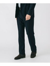【SALE／60%OFF】【セットアップ対応】メランジニット ノープリーツ スラックス 25SS(S~XL) BEAMS HEART MEN ビームス アウトレット パンツ スラックス・ドレスパンツ ネイビー ブルー【RBA_E】【送料無料】[Rakuten Fashion]