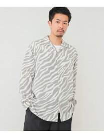 【SALE／60%OFF】BEAMS / プリント オープンカラー シャツ BEAMS ビームス アウトレット トップス シャツ・ブラウス【RBA_E】【送料無料】[Rakuten Fashion]