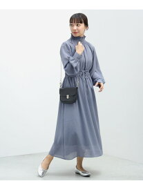 【SALE／40%OFF】ドロスト シアサッカーワンピース BEAMS HEART WOMEN ビームス アウトレット ワンピース・ドレス その他のワンピース・ドレス カーキグリーン ブルー グリーン【RBA_E】【送料無料】[Rakuten Fashion]