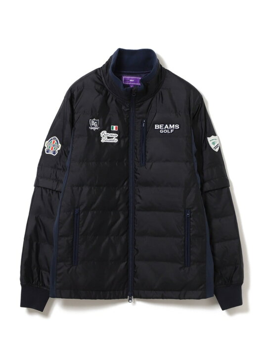 Amazon | [ビームスゴルフ] ブルゾン ＜MEN＞ PURPLE LABEL 2WAY 