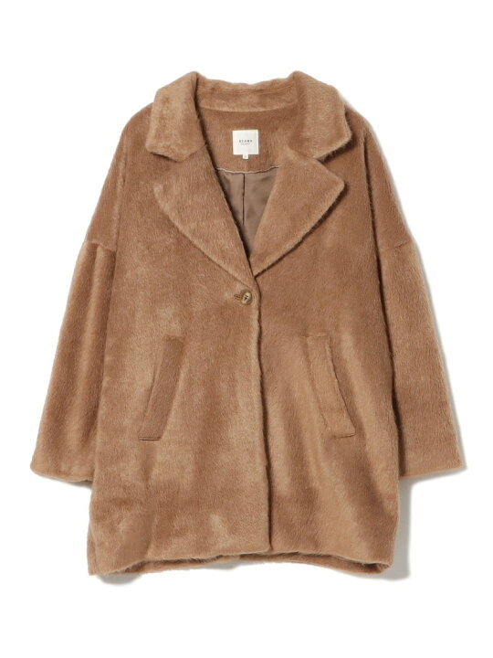 楽天市場】【SALE／50%OFF】BEAMS HEART / シャギー コクーンコート 