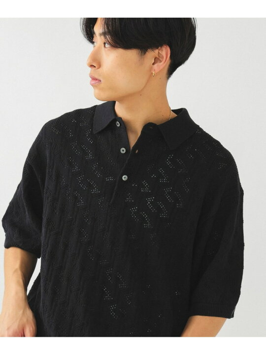 楽天市場】【SALE／60%OFF】メッシュ ニット ポロシャツ BEAMS 