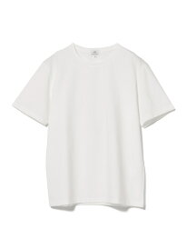 【SALE／60%OFF】ラグジュアリーポンチ クルーネック Tシャツ 24SS BEAMS HEART MEN ビームス アウトレット トップス カットソー・Tシャツ ホワイト カーキグリーン ブラック【RBA_E】[Rakuten Fashion]