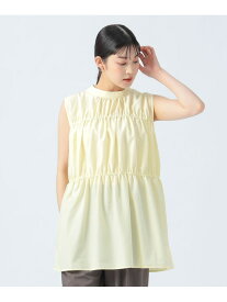 【SALE／50%OFF】ノースリーブ ティアードチュニック BEAMS HEART WOMEN ビームス アウトレット トップス シャツ・ブラウス イエロー ホワイト ブラック オレンジ【RBA_E】[Rakuten Fashion]
