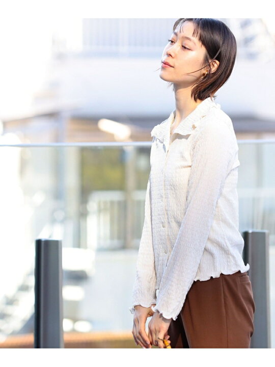 楽天市場】【SALE／50%OFF】Ray BEAMS / シャーリング シャツ Ray