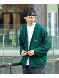 【SALE／50%OFF】PENNEY'S / FOX ワンポイント カーディガン BEAMS HEART MEN ビームス アウトレット トップス カーディガン グリーン ベージュ ブラック【RBA_E】[Rakuten Fashion]