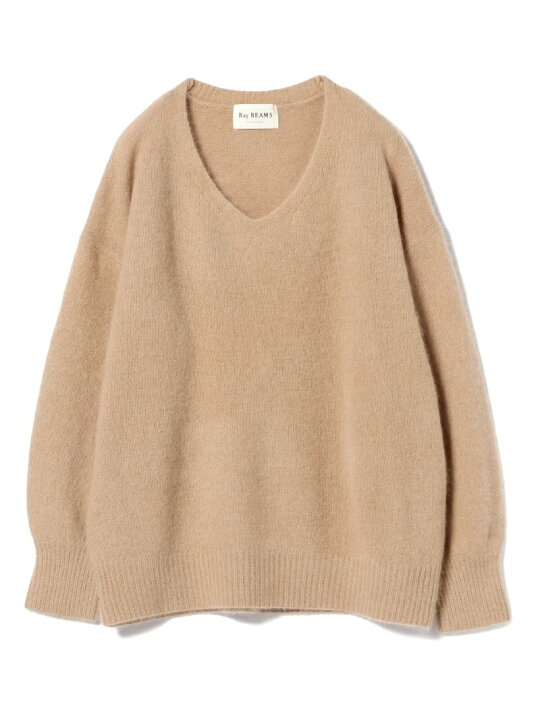 楽天市場】【SALE／50%OFF】Ray BEAMS / フラッフィーニット Vネック 