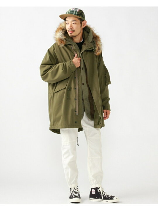 楽天市場】【SALE／50%OFF】BEAMS PLUS / M-48 ミリタリー パーカー 