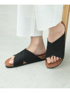 �ySALE�^30%OFF�z�N���X�x���g �t�b�g�x�b�h�T���_�� BEAMS HEART MEN �r�[���X �A�E�g���b�g �V���[�Y�E�C �T���_�� �u���b�N �u���E���yRBA_E�z�y���������z[Rakuten Fashion]