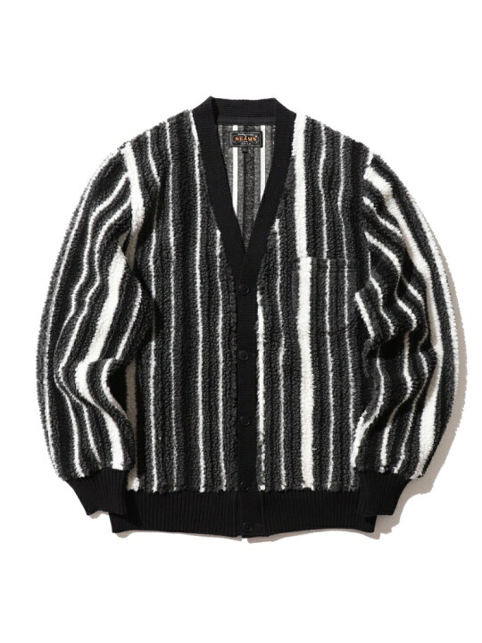 楽天市場】【SALE／60%OFF】BEAMS PLUS / ストライプ ボア フリース 