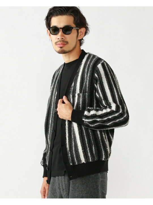 楽天市場】【SALE／60%OFF】BEAMS PLUS / ストライプ ボア フリース 