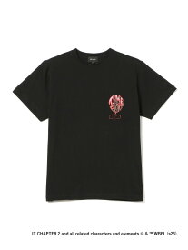 【SALE／50%OFF】BEAMS / IT Pennywise T-shirt BEAMS T ビームス アウトレット トップス カットソー・Tシャツ ホワイト ブラック【RBA_E】[Rakuten Fashion]