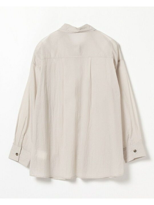 楽天市場】【SALE／60%OFF】Ray BEAMS / ナイロン シアー ビッグシャツ 