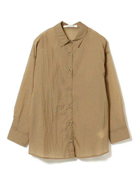 楽天市場】【SALE／60%OFF】Ray BEAMS / ナイロン シアー ビッグシャツ 
