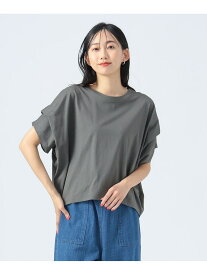 【SALE／50%OFF】ビッグタック プルオーバー BEAMS HEART WOMEN ビームス アウトレット トップス カットソー・Tシャツ グレー ホワイト ベージュ グリーン【RBA_E】[Rakuten Fashion]