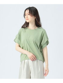 【SALE／50%OFF】ビッグタック プルオーバー BEAMS HEART WOMEN ビームス アウトレット トップス カットソー・Tシャツ グレー ホワイト ベージュ グリーン【RBA_E】[Rakuten Fashion]