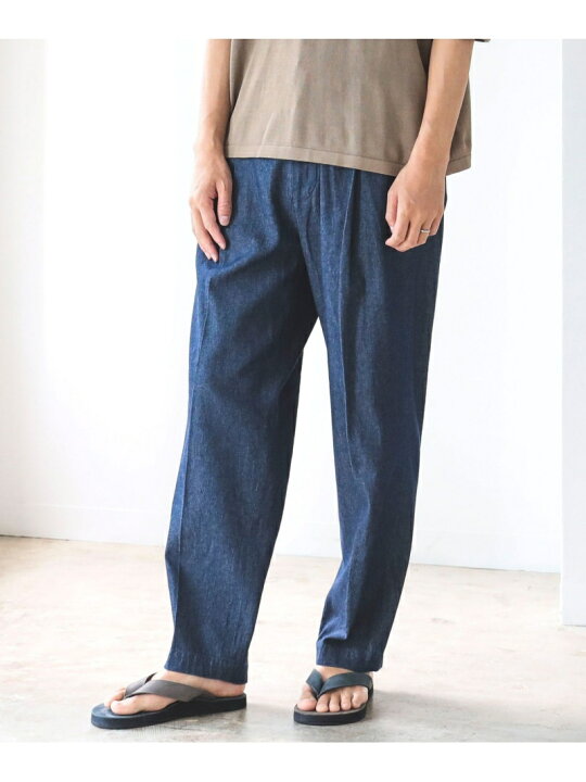 楽天市場】【SALE／40%OFF】BEAMS LIGHTS / デニム ディーププリーツ 