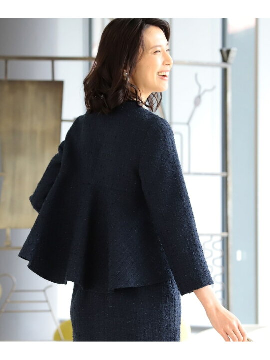 楽天市場】【SALE／50%OFF】Demi-Luxe BEAMS / バックフレア ツイード  