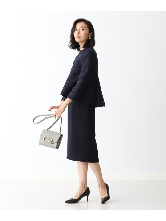 楽天市場】【SALE／50%OFF】Demi-Luxe BEAMS / バックフレア ツイード  
