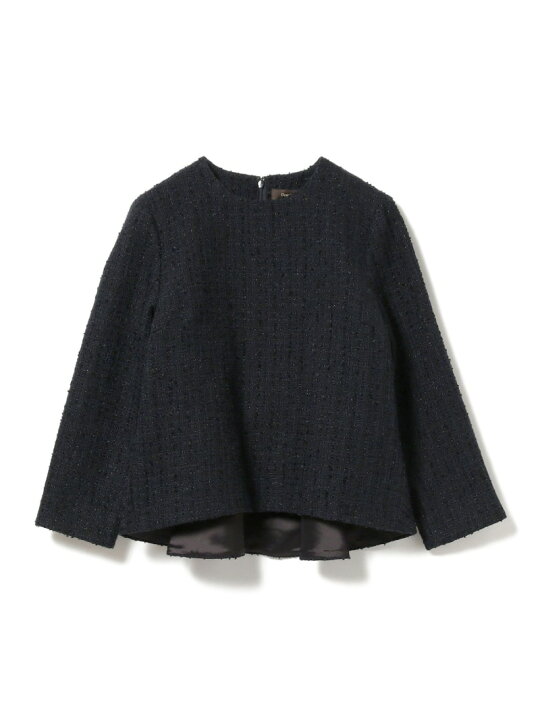 楽天市場】【SALE／50%OFF】Demi-Luxe BEAMS / バックフレア ツイード 