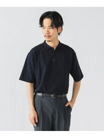 【SALE／50%OFF】ニット ポロシャツ(S~L・手洗い可能) BEAMS HEART MEN ビームス アウトレット トップス ポロシャツ ブラック ネイビー【RBA_E】【送料無料】[Rakuten Fashion]