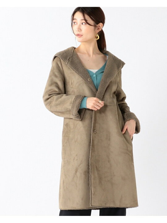 楽天市場】【SALE／60%OFF】Demi-Luxe BEAMS / エコムートン コート  