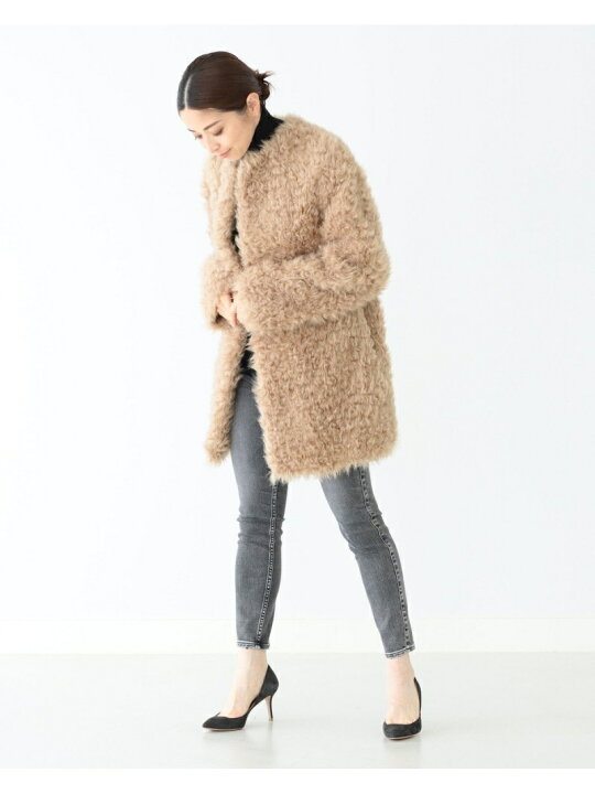 楽天市場】【SALE／70%OFF】Demi-Luxe BEAMS / クルーネック ファー 