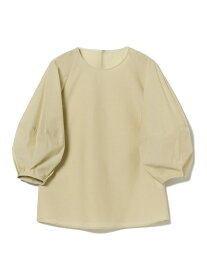 【SALE／60%OFF】ランタンスリーブ プルオーバー Demi-Luxe BEAMS ビームス アウトレット トップス シャツ・ブラウス ピンク イエロー【RBA_E】【送料無料】[Rakuten Fashion]