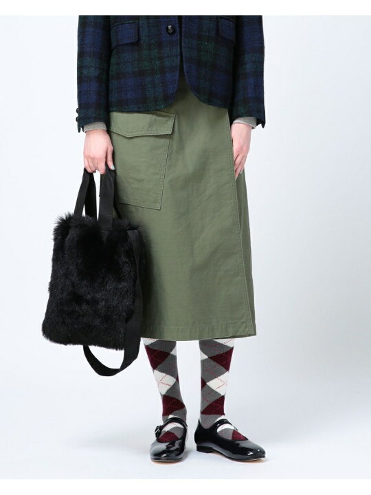 楽天市場】【SALE／50%OFF】BEAMS BOY / カーゴ キルト ロング 