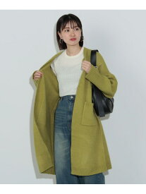 【SALE／40%OFF】アウトリンキング ロングカーディガン BEAMS HEART WOMEN ビームス アウトレット トップス カーディガン ブルー ベージュ【RBA_E】【送料無料】[Rakuten Fashion]