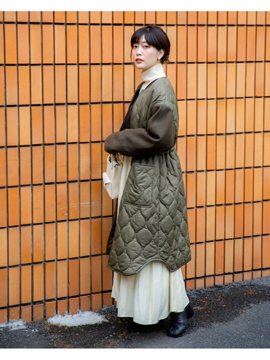 楽天市場】【SALE／40%OFF】Ray BEAMS / 袖キリカエ キルティング 