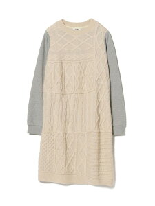 �ySALE�^40%OFF�z�p�b�`���[�N�� �j�b�g�R���r �����s�[�X BEAMS HEART WOMEN �r�[���X �A�E�g���b�g �����s�[�X�E�h���X ���̑��̃����s�[�X�E�h���X �l�C�r�[ �z���C�g�yRBA_E�z�y���������z[Rakuten