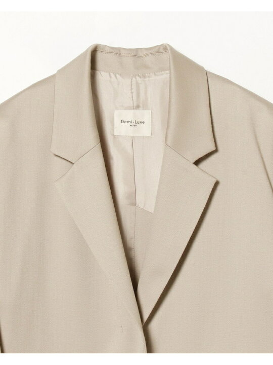 楽天市場】【SALE／50%OFF】○Demi-Luxe BEAMS / ウールサテン 2ボタン  