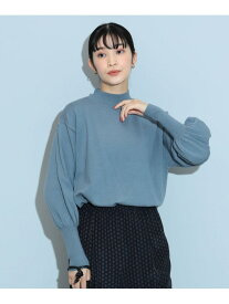 【SALE／40%OFF】ふっくら袖 ハイネック ニット プルオーバー(ウォッシャブル) BEAMS HEART WOMEN ビームス アウトレット トップス ニット ブルー ブラウン ホワイト ブラック パープル【RBA_E】[Rakuten Fashion]