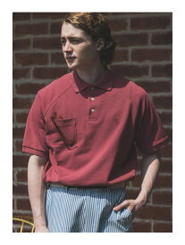 【SALE／50%OFF】【別注】Munsingwear / Golf Polo Shirt BEAMS PLUS ビームス アウトレット トップス ポロシャツ レッド グリーン【RBA_E】【送料無料】[Rakuten Fashion]