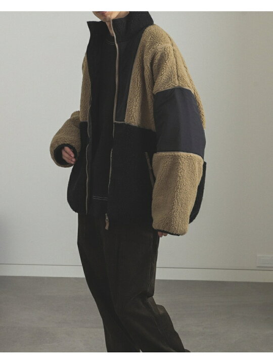 楽天市場】【SALE／60%OFF】GERRY * BEAMS HEART / ボアフリース 切替 