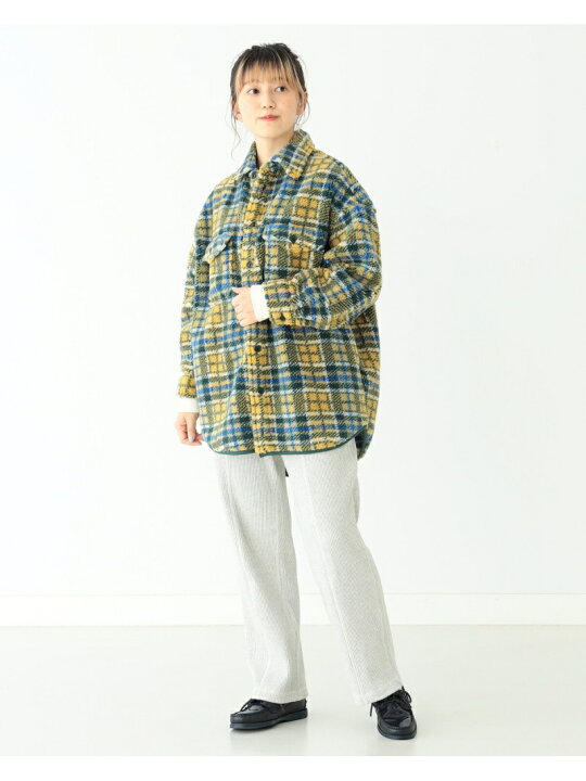 楽天市場】【SALE／50%OFF】BEAMS BOY / チェック ボア CPO BEAMS BOY 