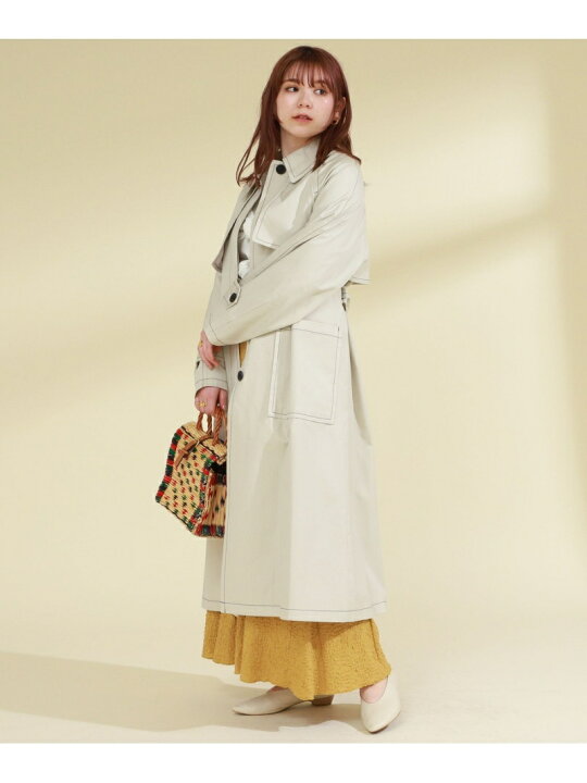 楽天市場】【SALE／50%OFF】Ray BEAMS / カラー ステッチ コート Ray 