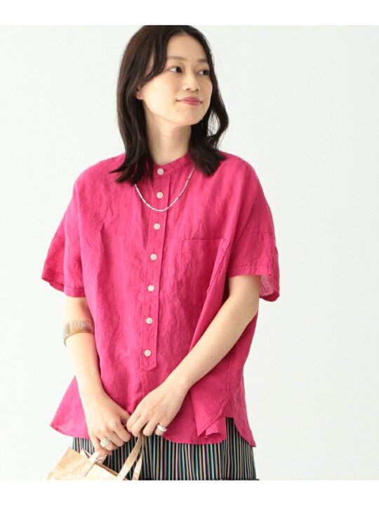 楽天市場】【SALE／40%OFF】BEAMS BOY / リネン ソリッド スタンド 