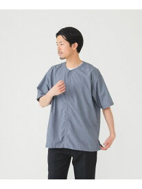 【SALE／70%OFF】BEAMS / イージー メディカル シャツ BEAMS ビームス アウトレット トップス シャツ・ブラウス ブラック ブルー【RBA_E】[Rakuten Fashion]