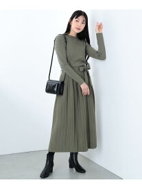 【SALE／40%OFF】リブニット スカートセットアップ(S~M・セットアイテム) BEAMS HEART WOMEN ビームス アウトレット ワンピース・ドレス ワンピース ブラック ホワイト ネイビー グリーン【RBA_E】【送料無料】[Rakuten Fashion]