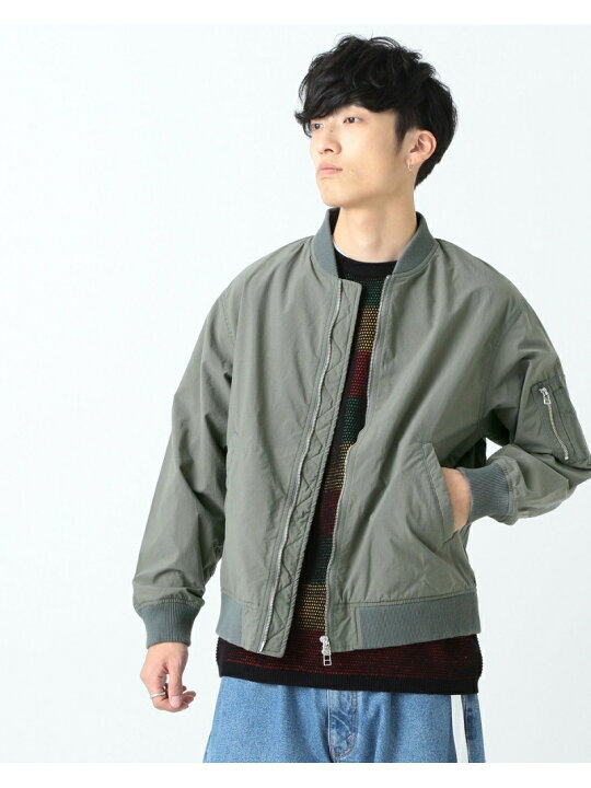 楽天市場】【SALE／50%OFF】BEAMS / エフェクター MA-1 BEAMS MEN 