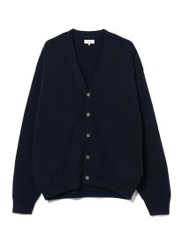 【SALE／50%OFF】ワイドフィット ソリッド カーディガン BEAMS ビームス アウトレット トップス カーディガン グリーン グレー ネイビー【RBA_E】【送料無料】[Rakuten Fashion]