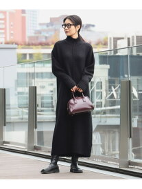 【SALE／40%OFF】フィンガーホール ハイネック ニットワンピース(手洗い可能) BEAMS HEART WOMEN ビームス アウトレット ワンピース・ドレス ワンピース ブラック【RBA_E】【送料無料】[Rakuten Fashion]