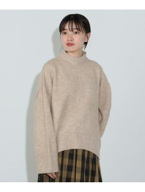 【SALE／40%OFF】アウトリンキング プルオーバー(手洗い可能) BEAMS HEART WOMEN ビームス アウトレット トップス ニット ベージュ ブルー ピンク【RBA_E】[Rakuten Fashion]