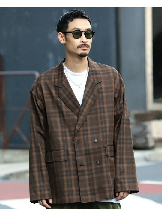 楽天市場】【SALE／60%OFF】BEAMS / オンブレ チェック ダブルブレスト 