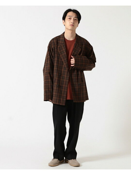 楽天市場】【SALE／60%OFF】BEAMS / オンブレ チェック ダブルブレスト 