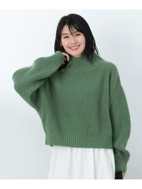 【SALE／40%OFF】ボリュームスリーブ タートルネック プルオーバー(手洗い可) BEAMS HEART WOMEN ビームス アウトレット トップス ニット ホワイト イエロー ブルー グリーン【RBA_E】【送料無料】[Rakuten Fashion]